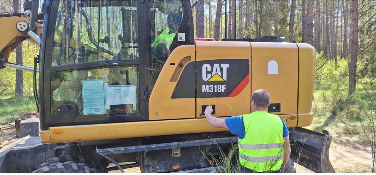 CAT M318F - حفارة دولاب: صورة 4 CAT M318F - حفارة دولاب: صورة 4
