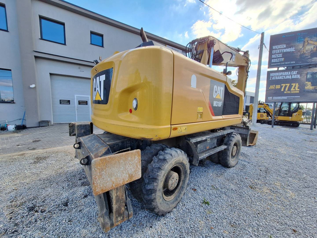 CAT M318F - حفارة دولاب: صورة 3 CAT M318F - حفارة دولاب: صورة 3