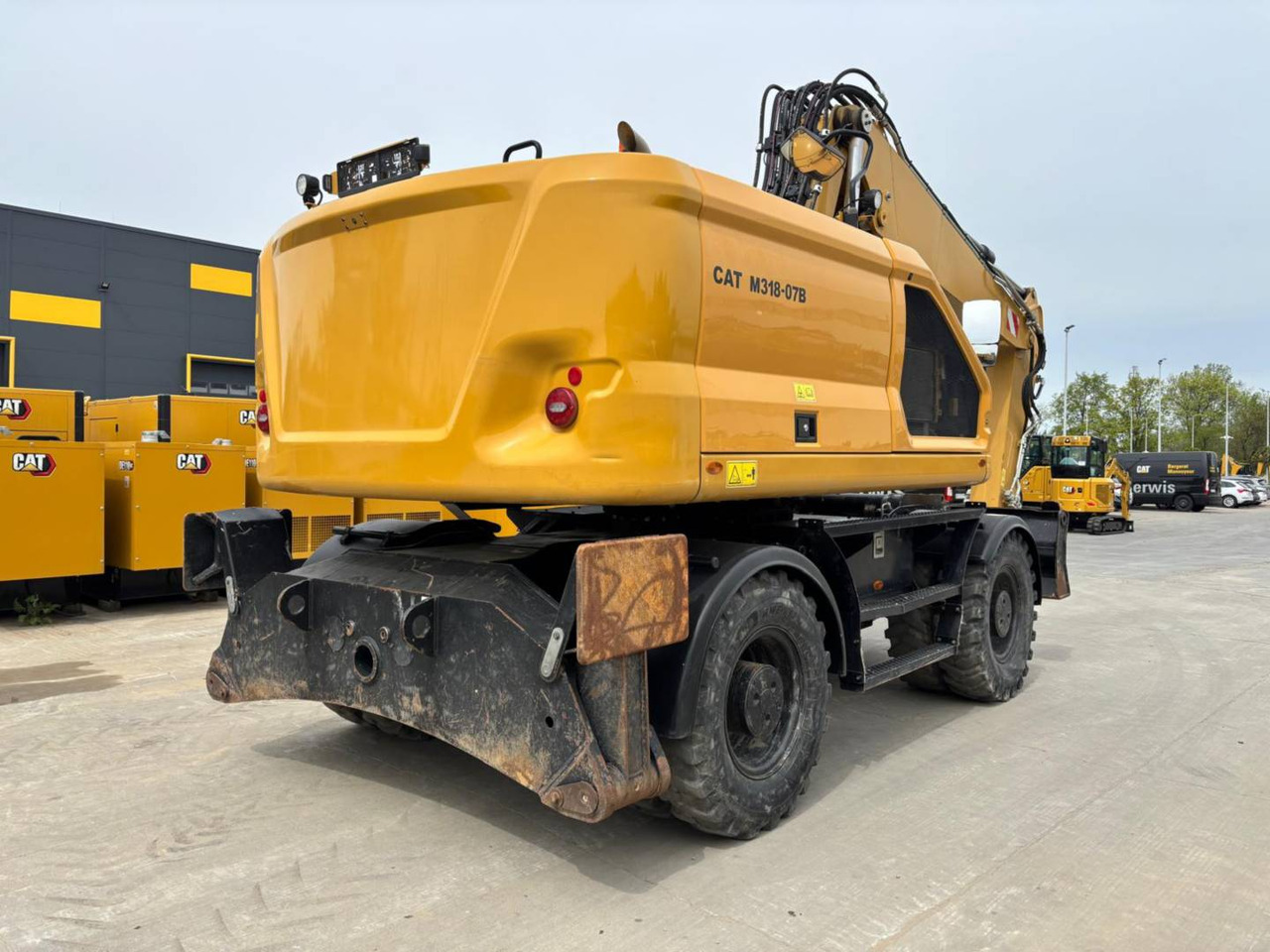 CAT M318 - حفارة دولاب: صورة 4 CAT M318 - حفارة دولاب: صورة 4