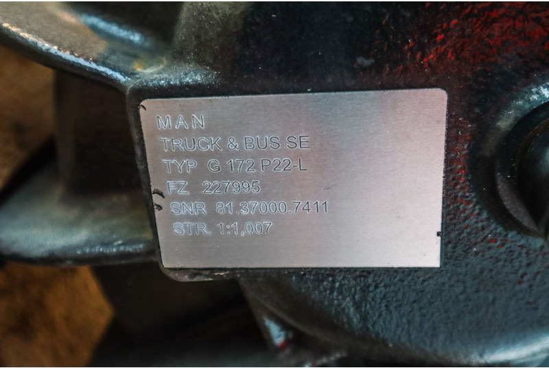 MAN VG172 P22-6 81.37000-7411 - صندوق التروس - شاحنة: صورة 5 MAN VG172 P22-6 81.37000-7411 - صندوق التروس - شاحنة: صورة 5