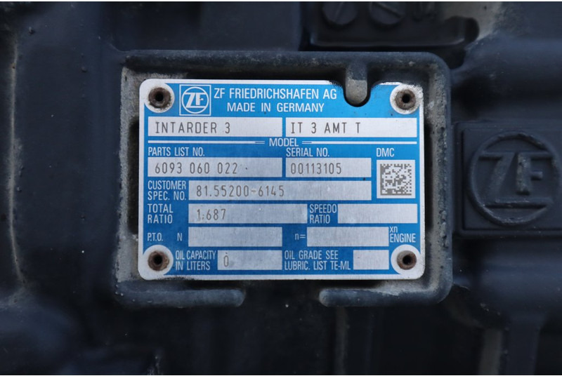 صندوق التروس - شاحنة ZF 12AS2331DD+INT3 81.32004-6267: صورة 6
