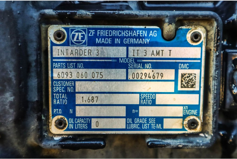 ZF 12AS2331DD+INT3 - صندوق التروس - شاحنة: صورة 5 ZF 12AS2331DD+INT3 - صندوق التروس - شاحنة: صورة 5