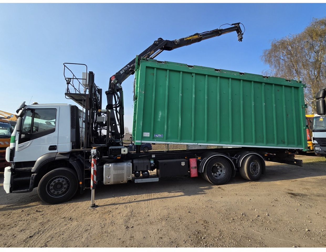 IVECO STRALIS 420 6X2 TIPPER CRANE KESLA 17 TON 2 EXT STEERING REAR AXLE - شاحنة قلاب, شاحنة كرين: صورة 5 IVECO STRALIS 420 6X2 TIPPER CRANE KESLA 17 TON 2 EXT STEERING REAR AXLE - شاحنة قلاب, شاحنة كرين: صورة 5