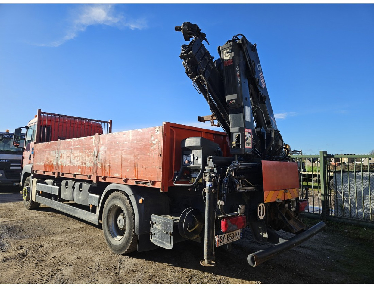 MAN TGS 18.400 Euro 5 Flat bed Full Spring suspension HIAB 122E -3 hiduo Crane Kran Remote - شاحنات مسطحة, شاحنة كرين: صورة 2 MAN TGS 18.400 Euro 5 Flat bed Full Spring suspension HIAB 122E -3 hiduo Crane Kran Remote - شاحنات مسطحة, شاحنة كرين: صورة 2