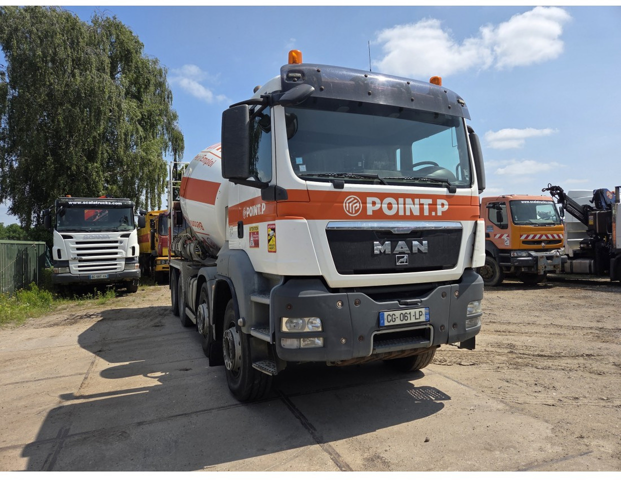 MAN TGS 35.400 8X4 Concrete Mixer Stetter 9m3 Steelsuspension - شاحنة خلاطة خرسانة: صورة 4 MAN TGS 35.400 8X4 Concrete Mixer Stetter 9m3 Steelsuspension - شاحنة خلاطة خرسانة: صورة 4