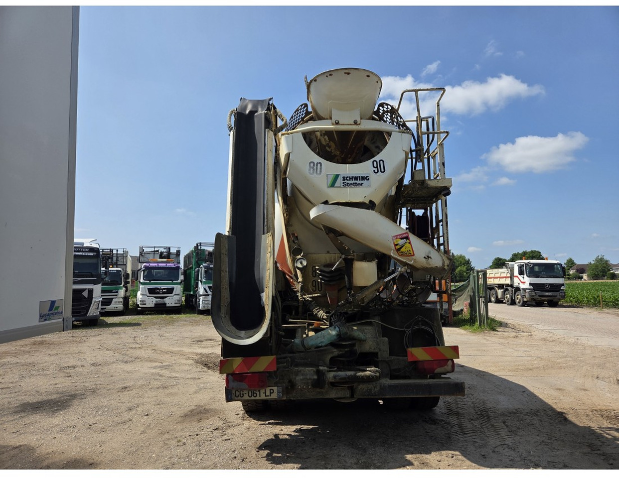 MAN TGS 35.400 8X4 Concrete Mixer Stetter Steelsuspension - شاحنة خلاطة خرسانة: صورة 3 MAN TGS 35.400 8X4 Concrete Mixer Stetter Steelsuspension - شاحنة خلاطة خرسانة: صورة 3