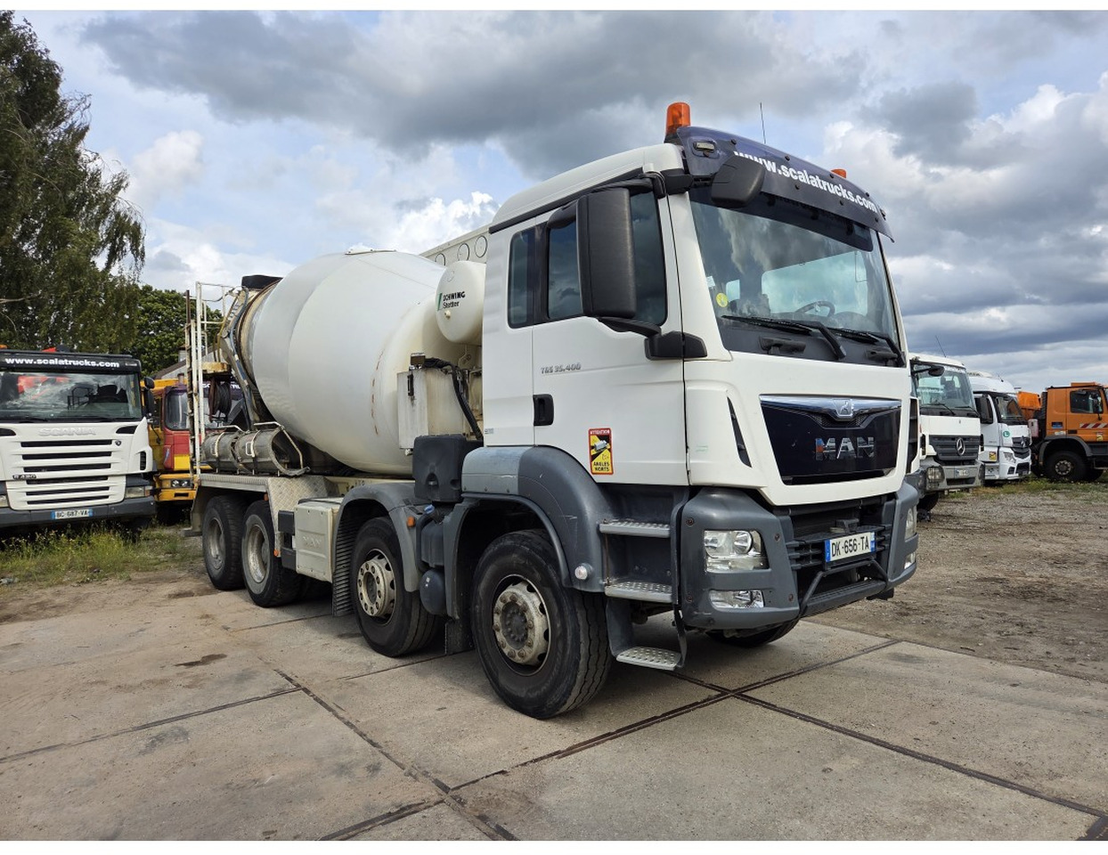 TGS 35.400 8X4 Concrete Mixer Stetter Euro 6 Steelsuspension - شاحنة خلاطة خرسانة: صورة 5 TGS 35.400 8X4 Concrete Mixer Stetter Euro 6 Steelsuspension - شاحنة خلاطة خرسانة: صورة 5