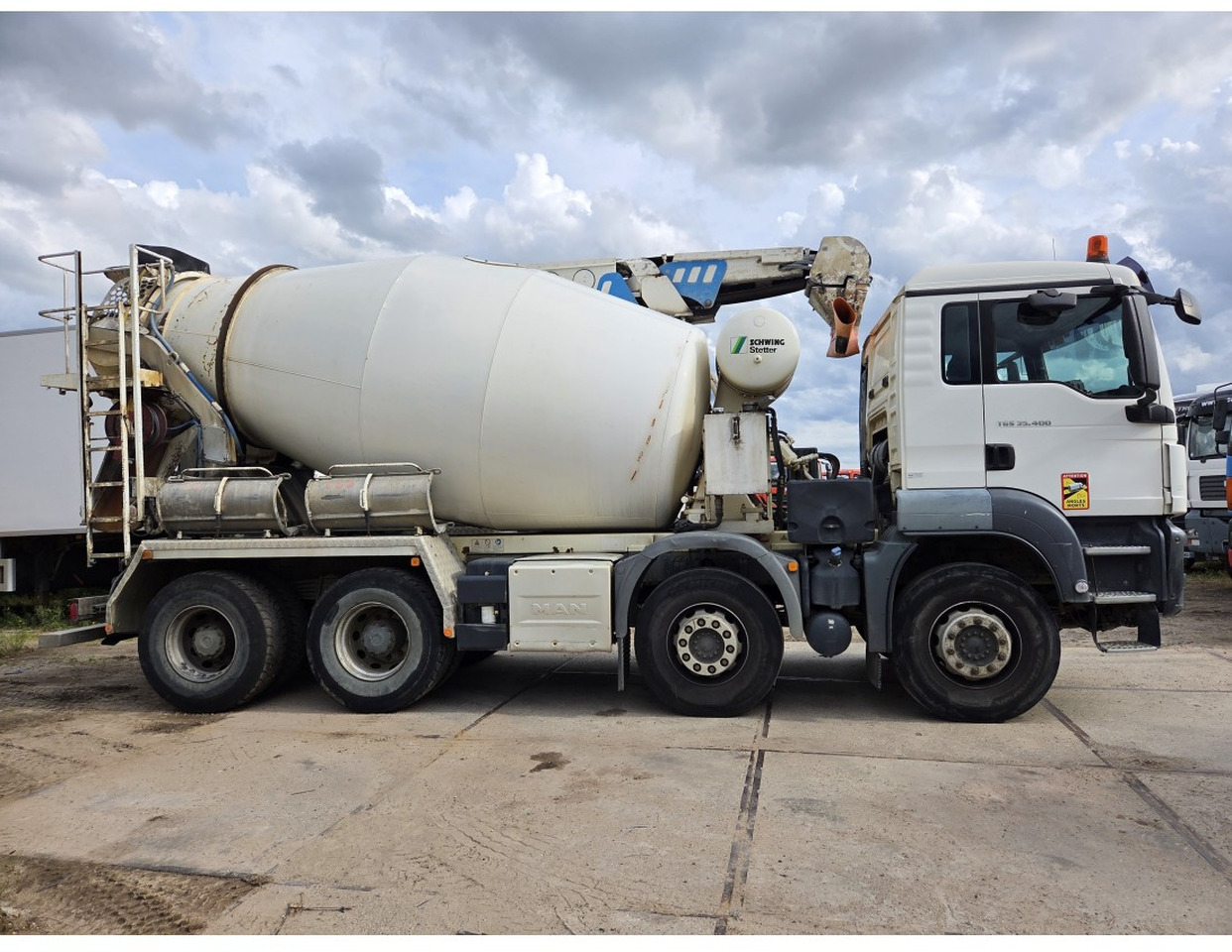 TGS 35.400 8X4 Concrete Mixer Stetter Euro 6 Steelsuspension - شاحنة خلاطة خرسانة: صورة 4 TGS 35.400 8X4 Concrete Mixer Stetter Euro 6 Steelsuspension - شاحنة خلاطة خرسانة: صورة 4