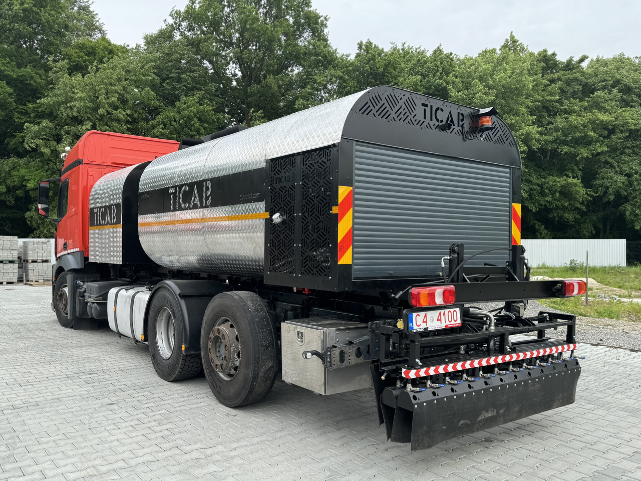 جديدة مضخة خرسانة TICAB Asphalt Distributor, 8000 L, Аutonomous Asphalt Sprayer, Manufacturer: صورة 5