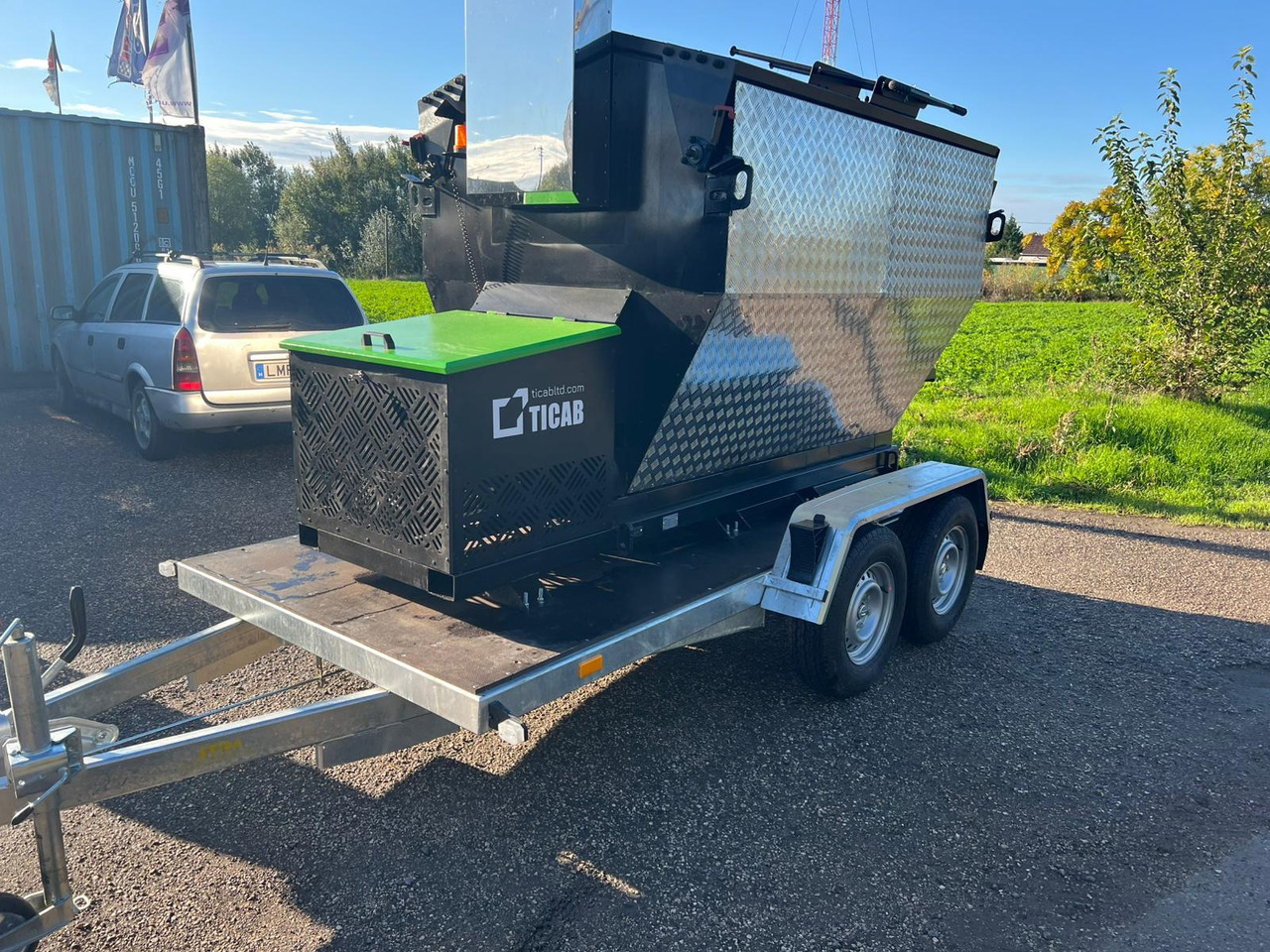 TICAB Asphalt Hot Box from the Manufacturer for 2,8 t, termiskais bunkurs asfaltam HB-2 - آلة أسفلت: صورة 4 TICAB Asphalt Hot Box from the Manufacturer for 2,8 t, termiskais bunkurs asfaltam HB-2 - آلة أسفلت: صورة 4