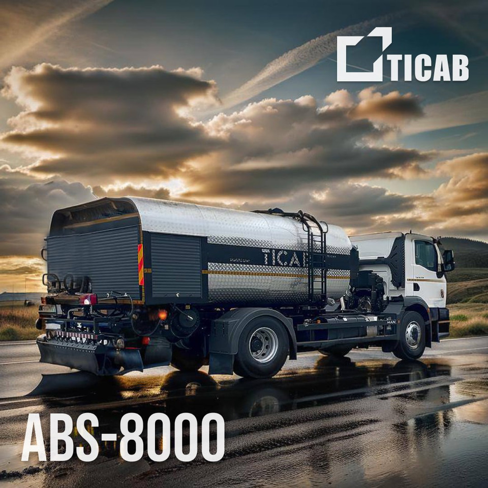 TICAB Аutonomous Asphalt Sprayer 8000 L, Asphalt Distributor, Manufacturer - مضخة خرسانة: صورة 3 TICAB Аutonomous Asphalt Sprayer 8000 L, Asphalt Distributor, Manufacturer - مضخة خرسانة: صورة 3