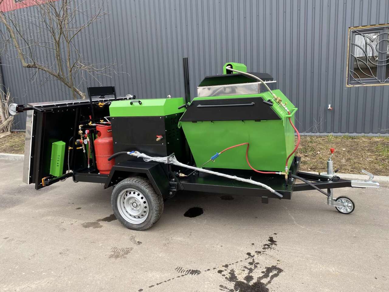 TICAB New Pothole Patching Machine, Asphalt Infrared Patching, Manufacturer, MIRA-3 - آلة أسفلت: صورة 5 TICAB New Pothole Patching Machine, Asphalt Infrared Patching, Manufacturer, MIRA-3 - آلة أسفلت: صورة 5