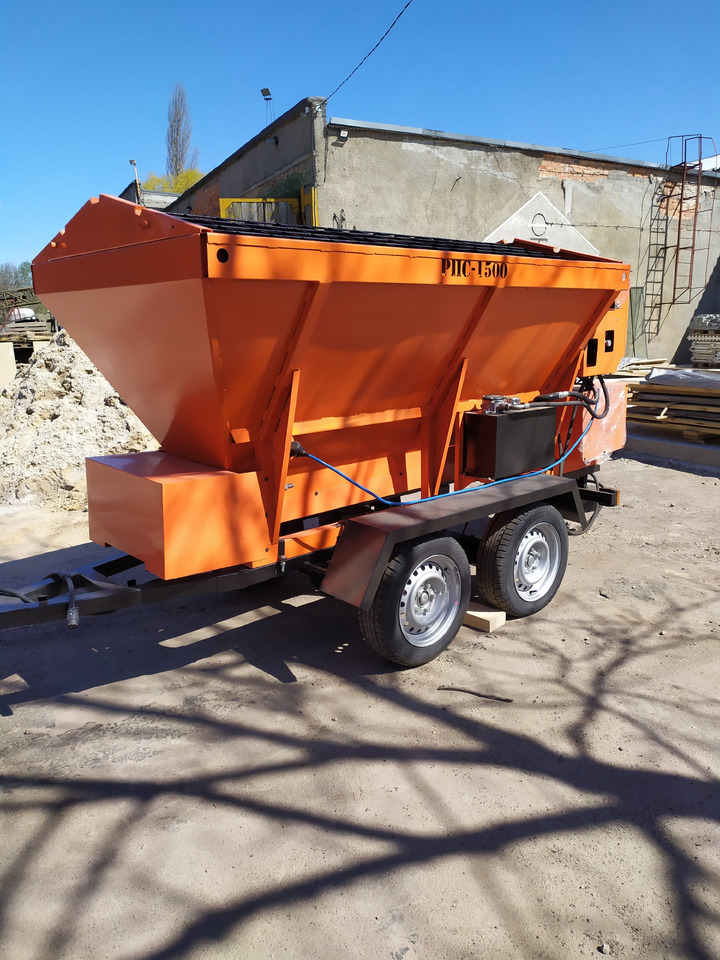 TICAB New Salt and Sand Spreader, Hopper spreader,Manufacturer, 1,5m³ - الحزام نصف مقطورة: صورة 4 TICAB New Salt and Sand Spreader, Hopper spreader,Manufacturer, 1,5m³ - الحزام نصف مقطورة: صورة 4