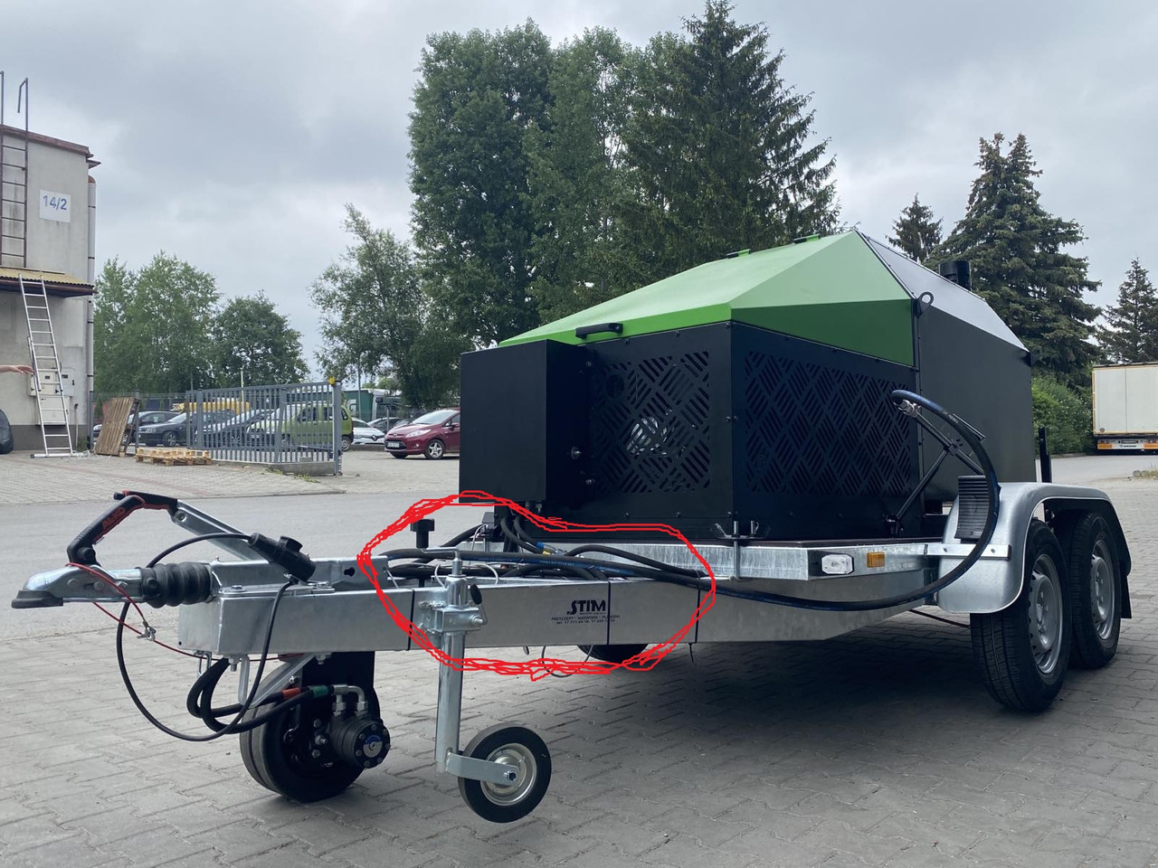 TICAB SelfPropelled Bitumen Emulsion Sprayer,1000L,Manufacturer - موزع الأسفلت: صورة 4 TICAB SelfPropelled Bitumen Emulsion Sprayer,1000L,Manufacturer - موزع الأسفلت: صورة 4