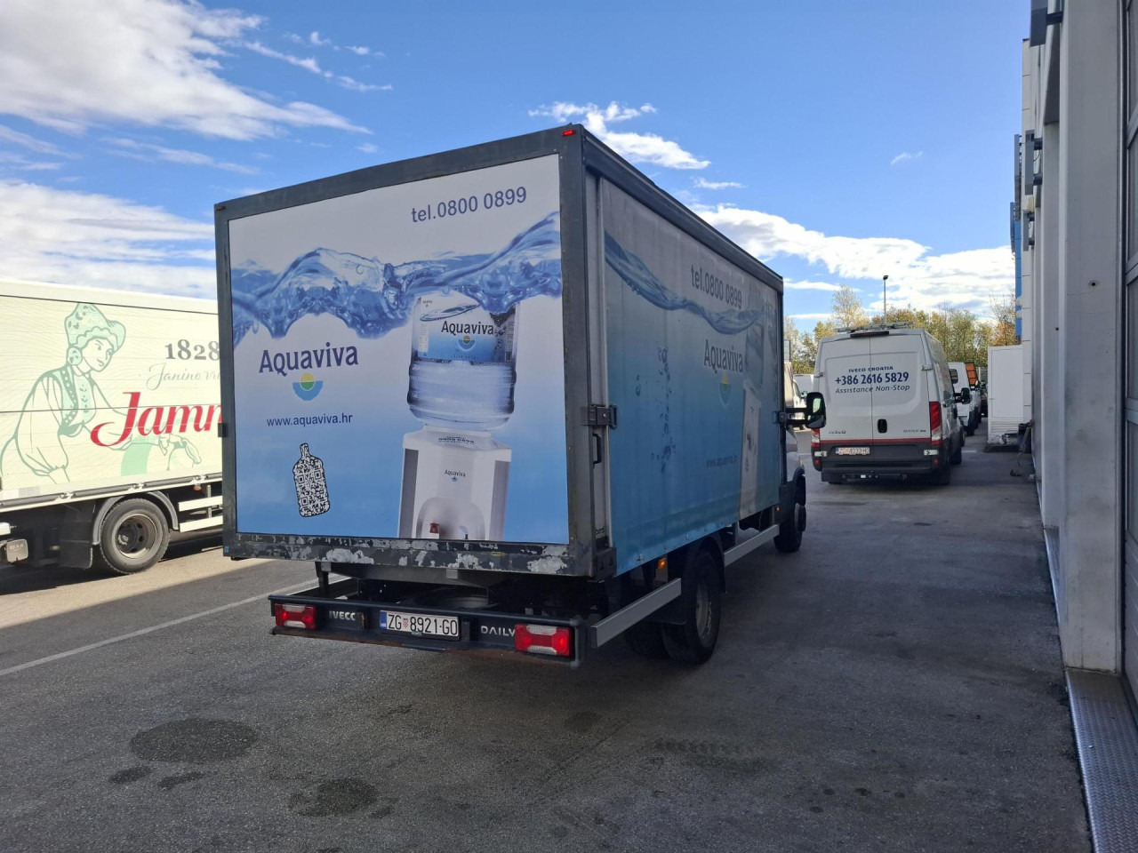 IVECO Daily 70C15 - شاحنة ستارة جانبية: صورة 4 IVECO Daily 70C15 - شاحنة ستارة جانبية: صورة 4