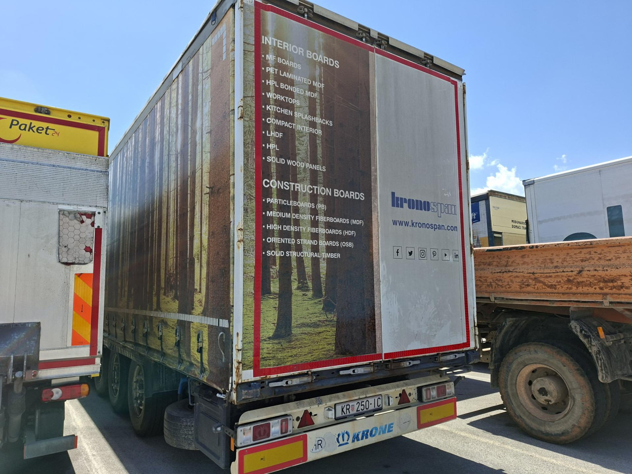 KRONE Profi Liner - نصف مقطورة ستارة: صورة 2 KRONE Profi Liner - نصف مقطورة ستارة: صورة 2