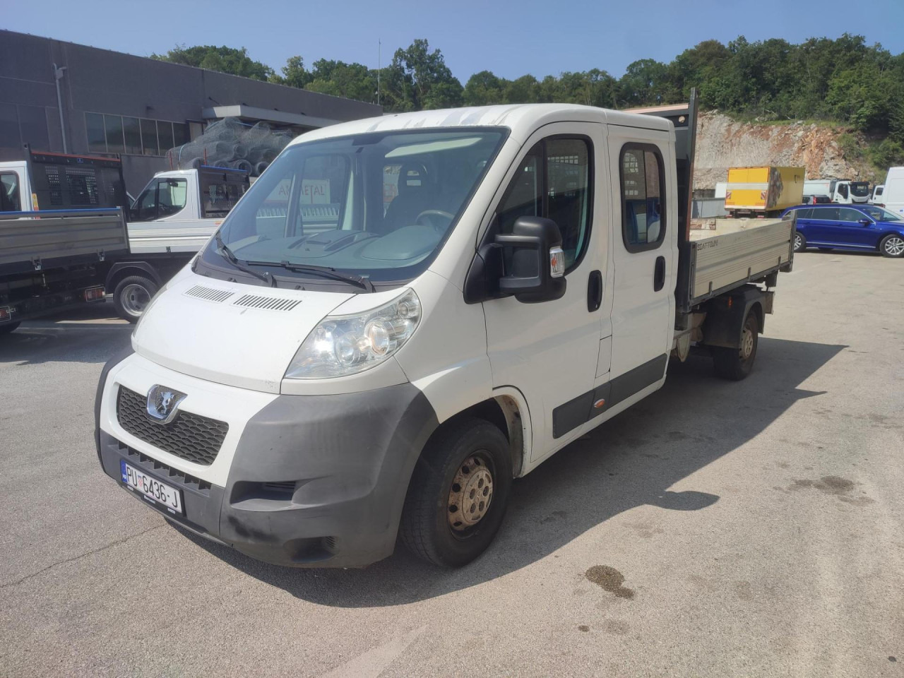 PEUGEOT Boxer 2.2 HDI - قلاب صغير, الشاحنات الصغيرة كابينة مزدوجة: صورة 1 PEUGEOT Boxer 2.2 HDI - قلاب صغير, الشاحنات الصغيرة كابينة مزدوجة: صورة 1