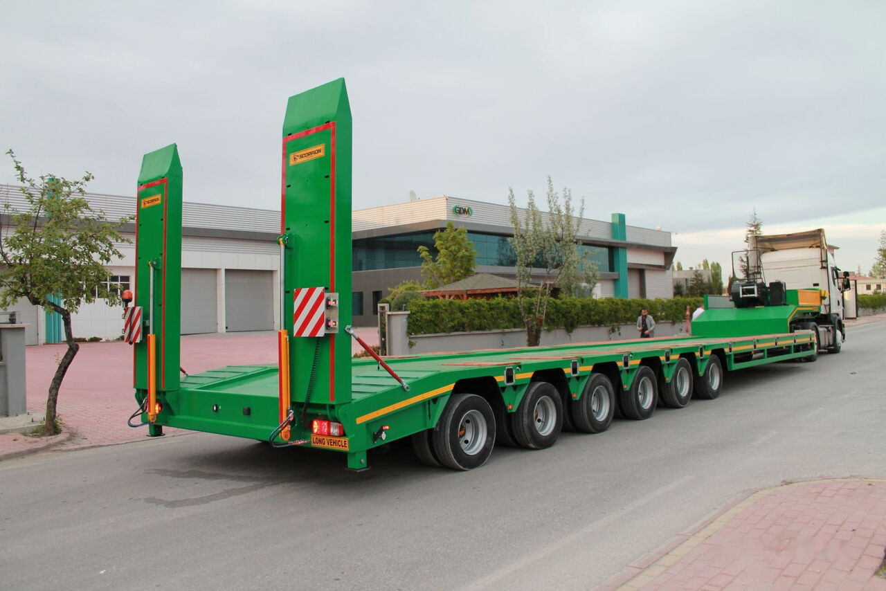 Scorpion Trailer 2023 NEW 6 AXLE (MANUFACTURER COMPANY) - عربة منخفضة مسطحة نصف مقطورة: صورة 1 Scorpion Trailer 2023 NEW 6 AXLE (MANUFACTURER COMPANY) - عربة منخفضة مسطحة نصف مقطورة: صورة 1