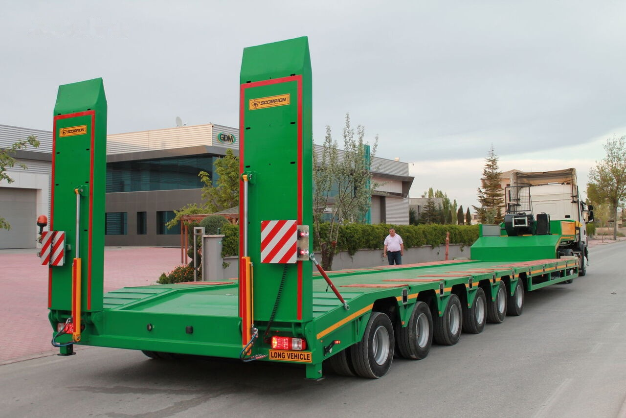 Scorpion Trailer 2023 NEW 6 AXLE (MANUFACTURER COMPANY) - عربة منخفضة مسطحة نصف مقطورة: صورة 3 Scorpion Trailer 2023 NEW 6 AXLE (MANUFACTURER COMPANY) - عربة منخفضة مسطحة نصف مقطورة: صورة 3
