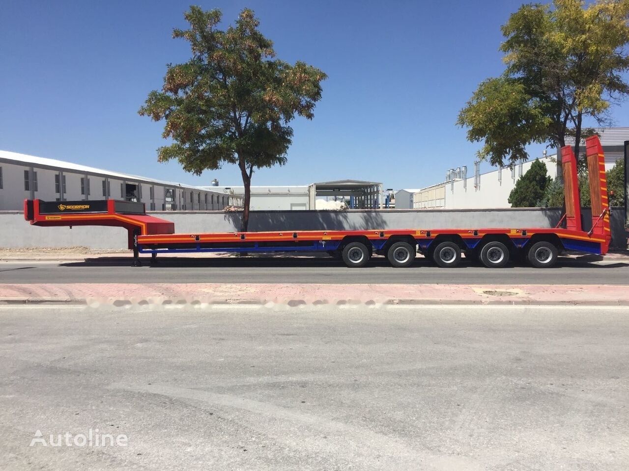 Scorpion Trailer 2024 NEW 5 AXLE (MANUFACTURER COMPANY) - عربة منخفضة مسطحة نصف مقطورة: صورة 3 Scorpion Trailer 2024 NEW 5 AXLE (MANUFACTURER COMPANY) - عربة منخفضة مسطحة نصف مقطورة: صورة 3