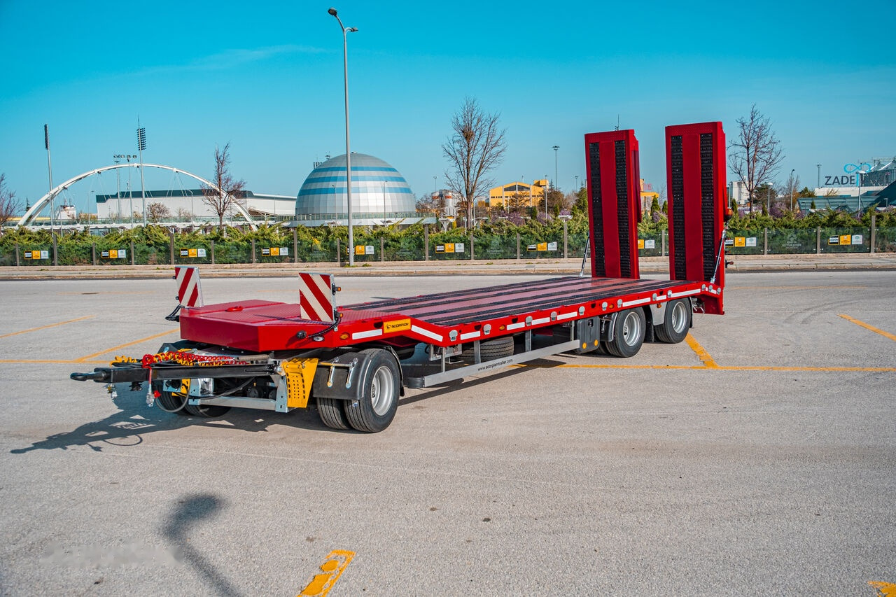 Scorpion Trailer SCORPION TRAILER NEW 3 AXLE (MANUFACTURER COMPANY) - عربة منخفضة مسطحة نصف مقطورة: صورة 1 Scorpion Trailer SCORPION TRAILER NEW 3 AXLE (MANUFACTURER COMPANY) - عربة منخفضة مسطحة نصف مقطورة: صورة 1