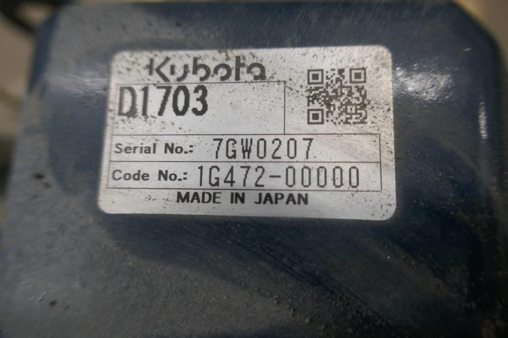 محرك - آلات البناء Kubota D 1703-EU1: صورة 6