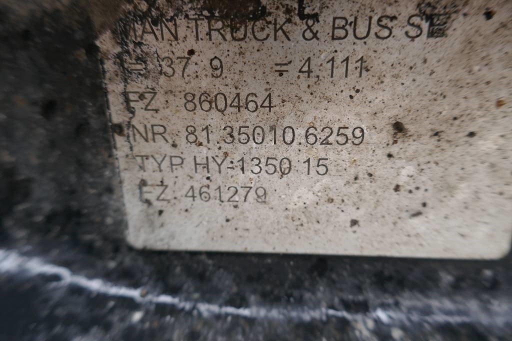 MAN TGS 26.360 Bakaxel, 81.35010.6259 - المحور و قطع الغيار - شاحنة: صورة 3 MAN TGS 26.360 Bakaxel, 81.35010.6259 - المحور و قطع الغيار - شاحنة: صورة 3