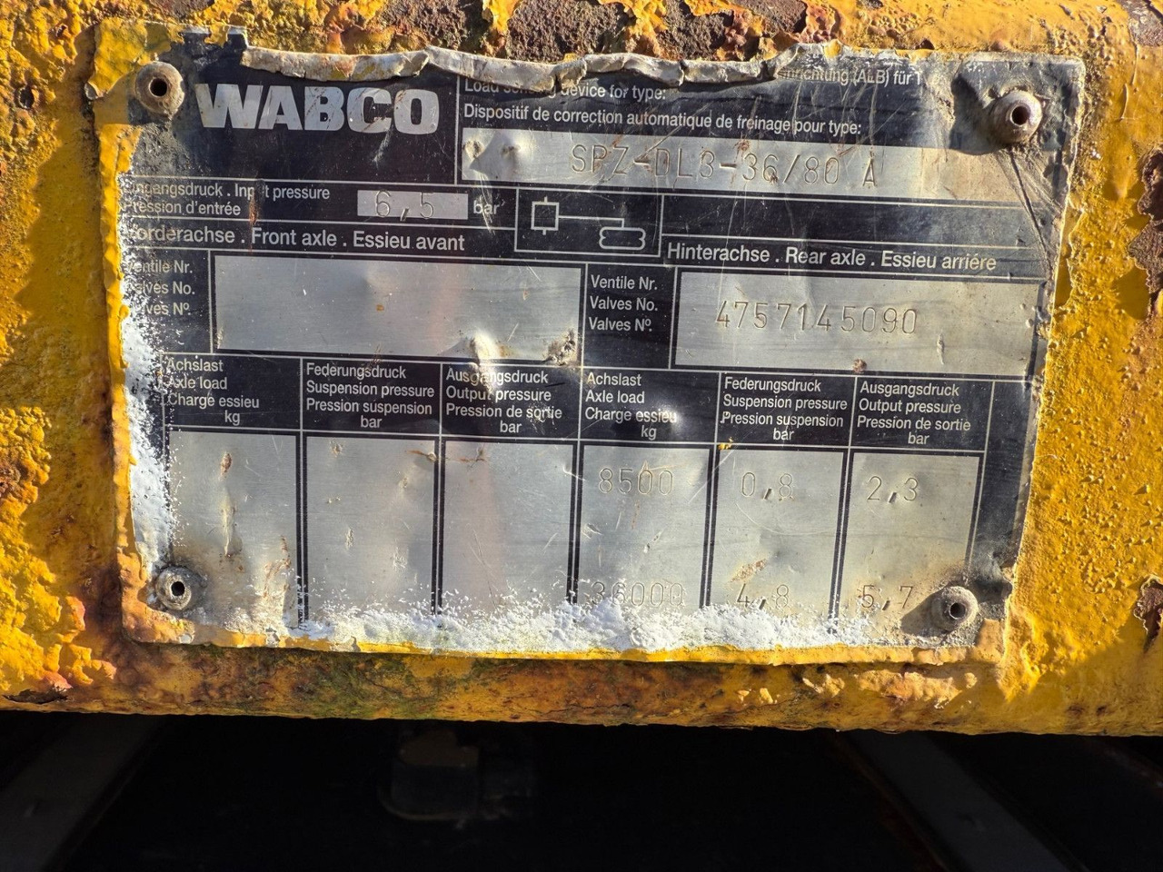 عربة منخفضة مسطحة نصف مقطورة Goldhofer SPZ DL 3-36/80A, 56ton Goldhofer SPZ DL 3-36/80A, 56ton, 3m teleskop: صورة 15 عربة منخفضة مسطحة نصف مقطورة Goldhofer SPZ DL 3-36/80A, 56ton Goldhofer SPZ DL 3-36/80A, 56ton, 3m teleskop: صورة 15