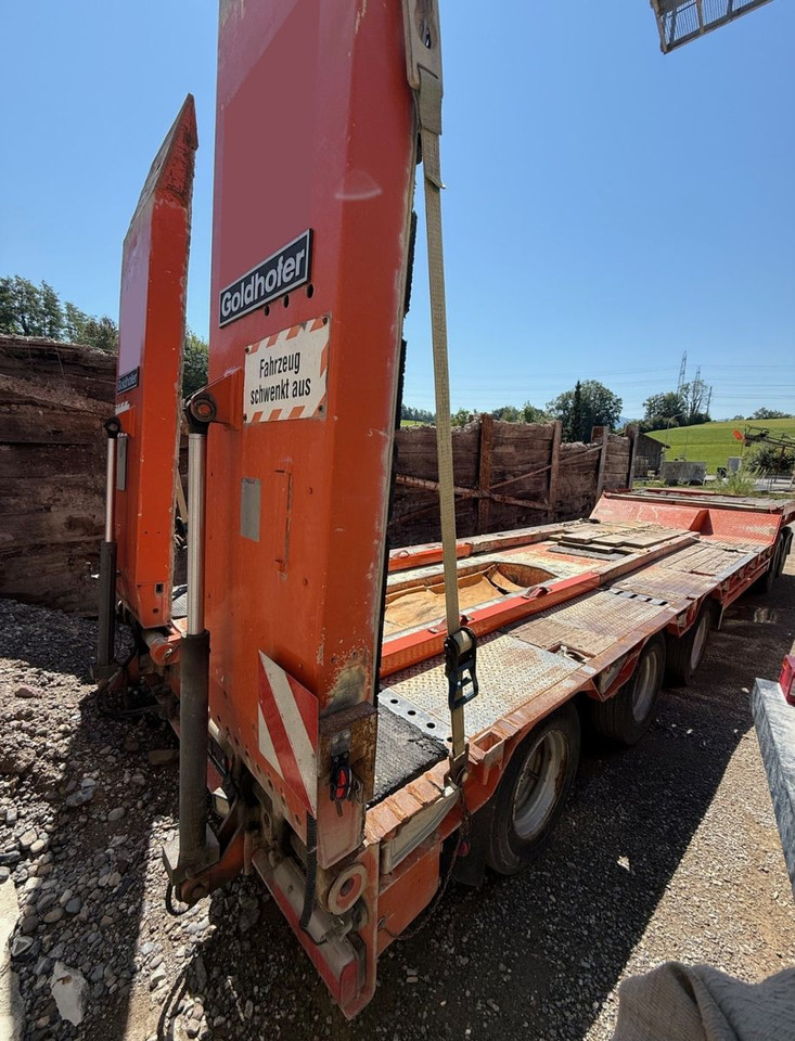 Goldhofer TZ-L 5-32/80, 44.6ton, 5 Achser gelenkt - مقطورة مسطحة منخفضة: صورة 3 Goldhofer TZ-L 5-32/80, 44.6ton, 5 Achser gelenkt - مقطورة مسطحة منخفضة: صورة 3