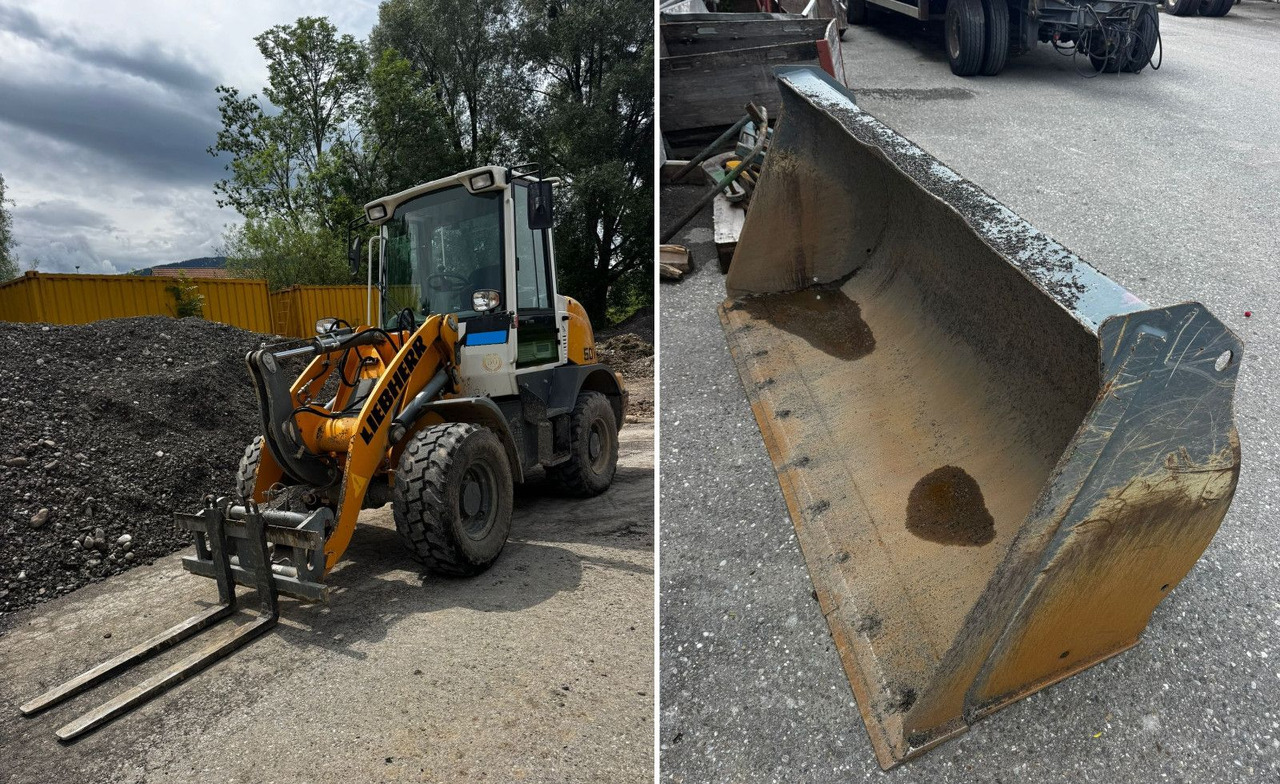 Liebherr L507, Gabel+Schaufel, ONLY 850hours - اللودر بعجل: صورة 1 Liebherr L507, Gabel+Schaufel, ONLY 850hours - اللودر بعجل: صورة 1
