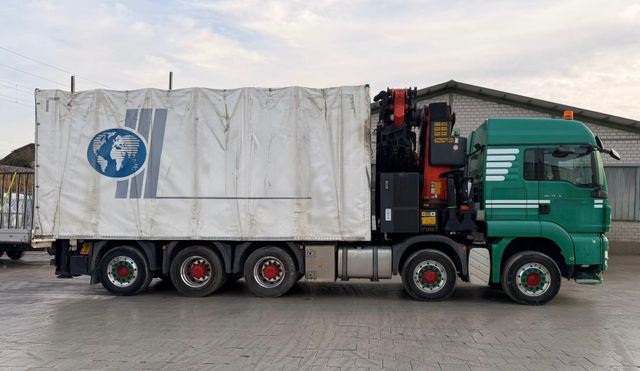 MAN TGS 35.480 10x6,E5,Palfinger PK92002+JIB+winch - شاحنة كرين, شاحنة ستارة: صورة 3 MAN TGS 35.480 10x6,E5,Palfinger PK92002+JIB+winch - شاحنة كرين, شاحنة ستارة: صورة 3