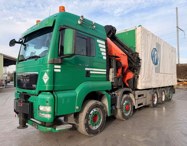 MAN TGS 35.480 10x6,E5,Palfinger PK92002+JIB+winch - شاحنة كرين, شاحنة ستارة: صورة 1 MAN TGS 35.480 10x6,E5,Palfinger PK92002+JIB+winch - شاحنة كرين, شاحنة ستارة: صورة 1