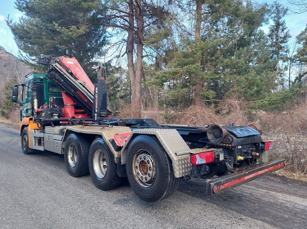 MAN TGS 35.480 8x4, E5, Fassi F235CXP Kran+Abroll - شاحنة كرين, شاحنة ذات خطاف: صورة 5 MAN TGS 35.480 8x4, E5, Fassi F235CXP Kran+Abroll - شاحنة كرين, شاحنة ذات خطاف: صورة 5