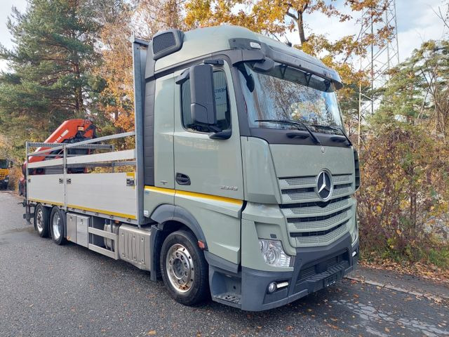 Mercedes-Benz Actros 2545 6x2, E6, Effer 265/6S Mercedes-Benz Actros 2545 6x2, E6, Effer 265/6S, 2x Stück - شاحنة كرين, شاحنات مسطحة: صورة 3 Mercedes-Benz Actros 2545 6x2, E6, Effer 265/6S Mercedes-Benz Actros 2545 6x2, E6, Effer 265/6S, 2x Stück - شاحنة كرين, شاحنات مسطحة: صورة 3