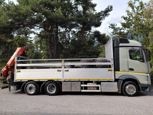 Mercedes-Benz Actros 2545 6x2, E6, Retarder, Effer 265/6S - شاحنة كرين: صورة 5 Mercedes-Benz Actros 2545 6x2, E6, Retarder, Effer 265/6S - شاحنة كرين: صورة 5