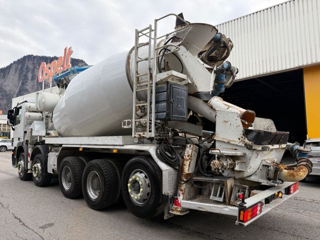 Mercedes-Benz Actros 4444 10x4,E5, Putzmeister 28m, 9m3, PUMI - خلاطة مع مضخة: صورة 5 Mercedes-Benz Actros 4444 10x4,E5, Putzmeister 28m, 9m3, PUMI - خلاطة مع مضخة: صورة 5