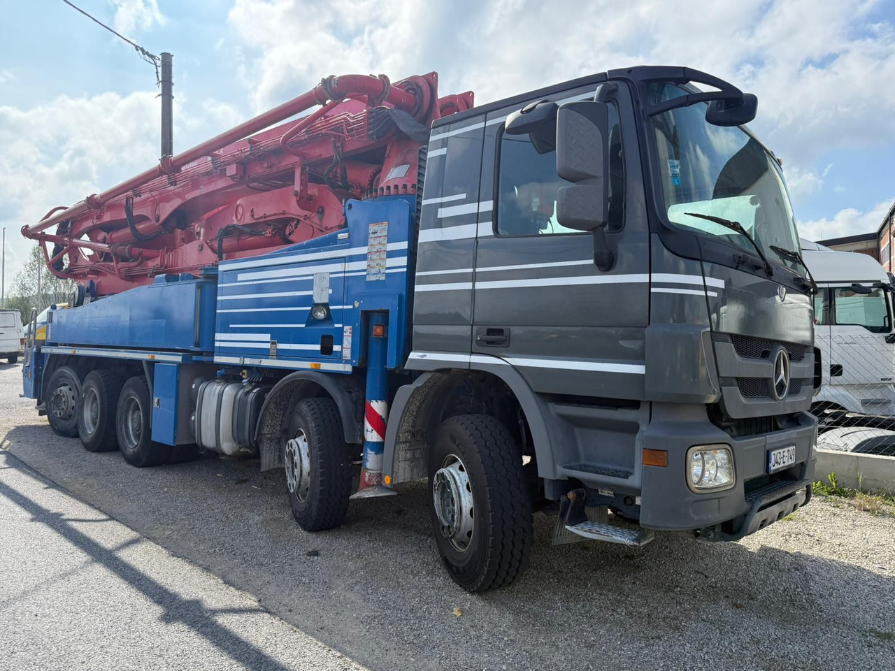 Mercedes-Benz Actros 4448 10x4, E5, MP-3, Putzmeister M46-5 - مضخة خرسانة: صورة 1 Mercedes-Benz Actros 4448 10x4, E5, MP-3, Putzmeister M46-5 - مضخة خرسانة: صورة 1