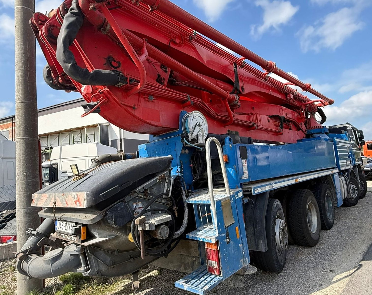 Mercedes-Benz Actros 4448 10x4, E5, MP-3, Putzmeister M46-5 - مضخة خرسانة: صورة 4 Mercedes-Benz Actros 4448 10x4, E5, MP-3, Putzmeister M46-5 - مضخة خرسانة: صورة 4
