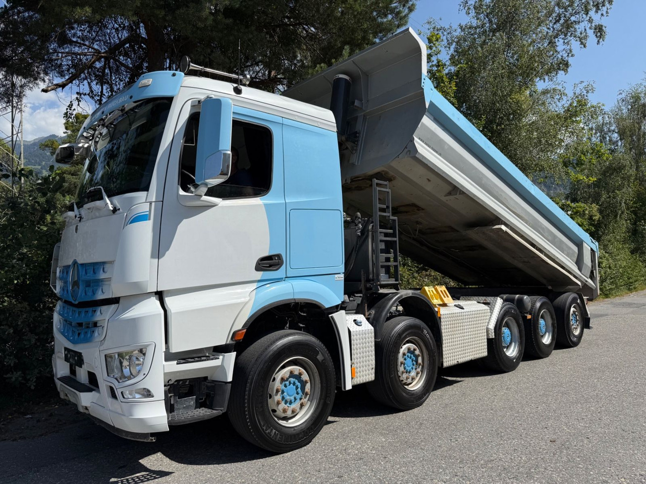 Mercedes-Benz Arocs 4451 10x4, E6, Swiss Kipper, Dumper - شاحنة قلاب: صورة 1 Mercedes-Benz Arocs 4451 10x4, E6, Swiss Kipper, Dumper - شاحنة قلاب: صورة 1