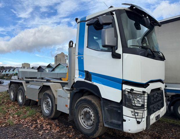 Renault C460 8x4, E6, Abroll Troesch, Retarder Unfall - شاحنة ذات خطاف: صورة 3 Renault C460 8x4, E6, Abroll Troesch, Retarder Unfall - شاحنة ذات خطاف: صورة 3