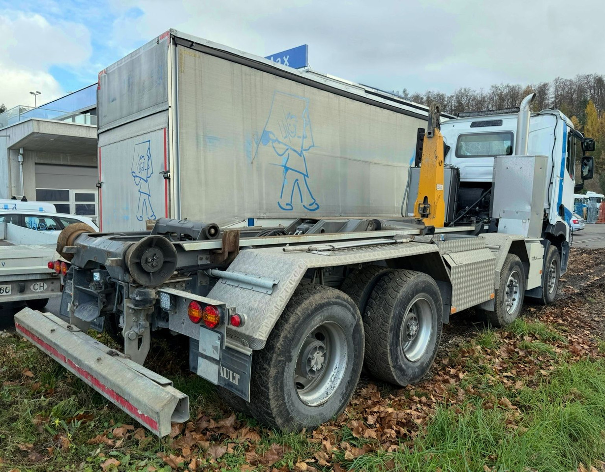Renault C460 8x4, E6, Abroll Troesch, Retarder Unfall - شاحنة ذات خطاف: صورة 5 Renault C460 8x4, E6, Abroll Troesch, Retarder Unfall - شاحنة ذات خطاف: صورة 5