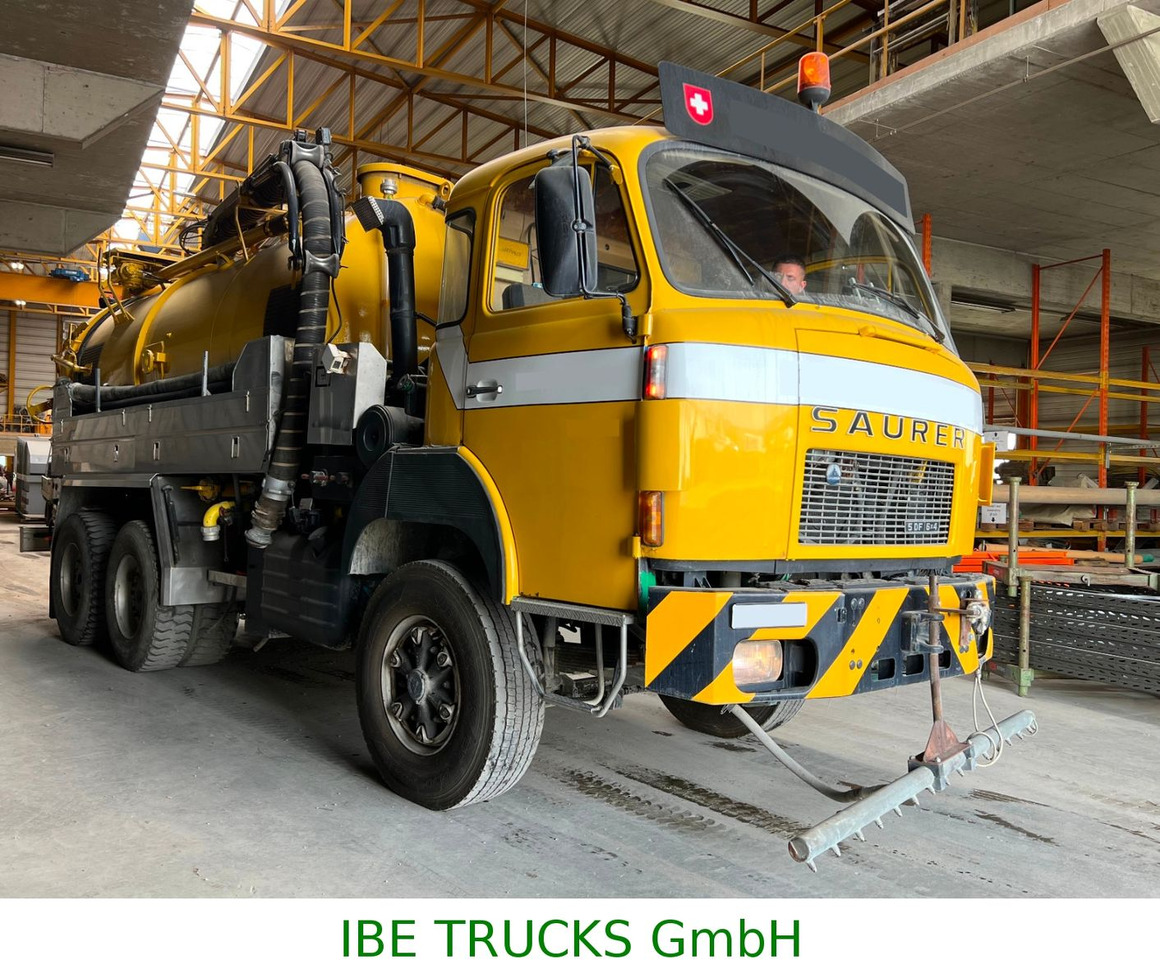 Saurer 5 DF 6x4, Kaiser - شاحنة الشفط: صورة 1 Saurer 5 DF 6x4, Kaiser - شاحنة الشفط: صورة 1