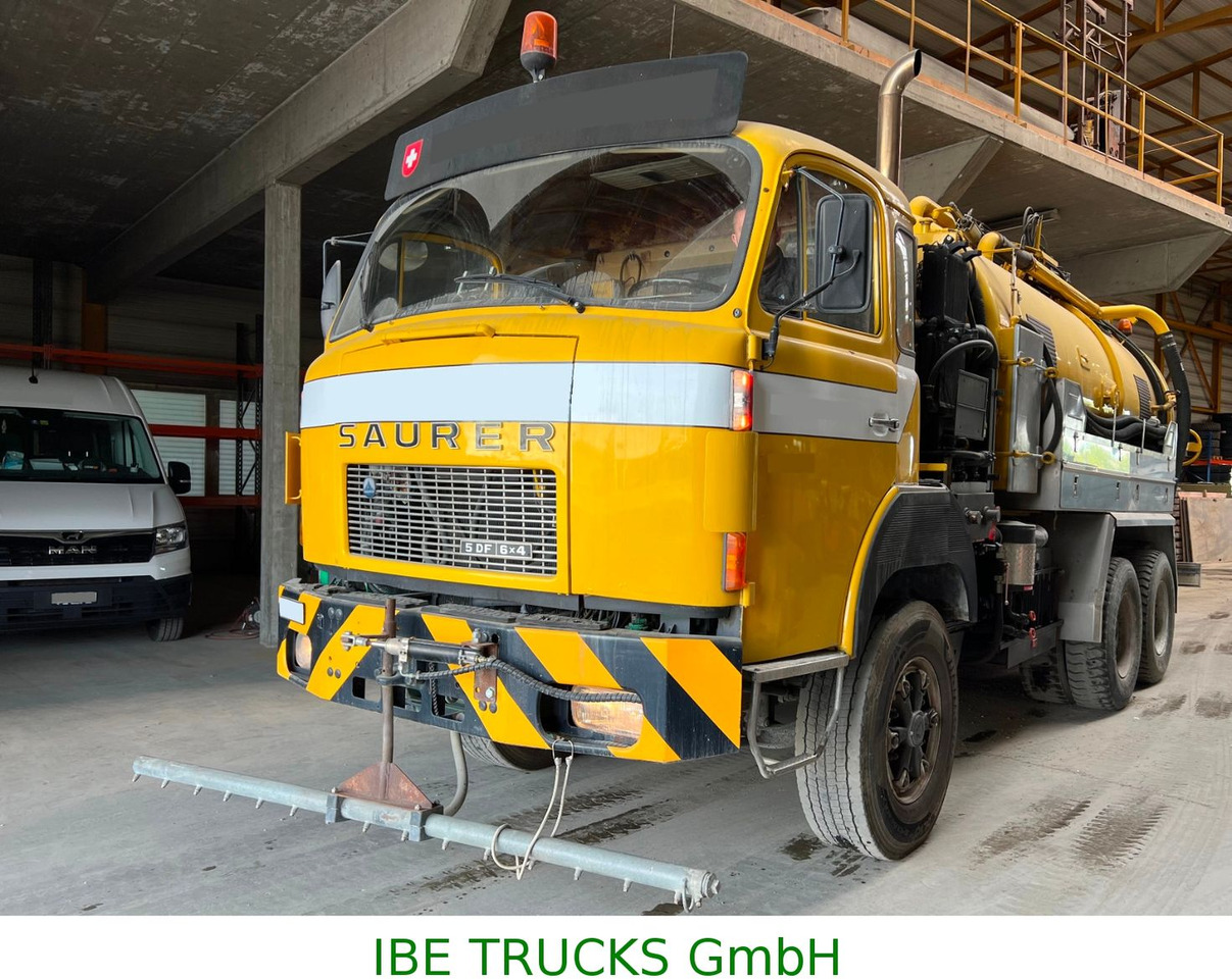 Saurer 5 DF 6x4, Kaiser - شاحنة الشفط: صورة 2 Saurer 5 DF 6x4, Kaiser - شاحنة الشفط: صورة 2