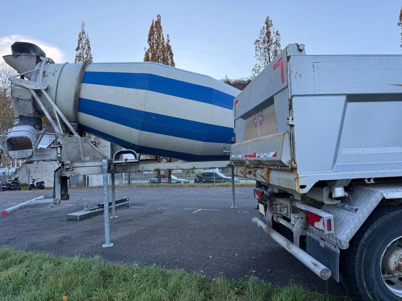 Scania G410 8x4, E6, Wechselsystem Mischer+Kipper - شاحنة خلاطة خرسانة: صورة 2 Scania G410 8x4, E6, Wechselsystem Mischer+Kipper - شاحنة خلاطة خرسانة: صورة 2