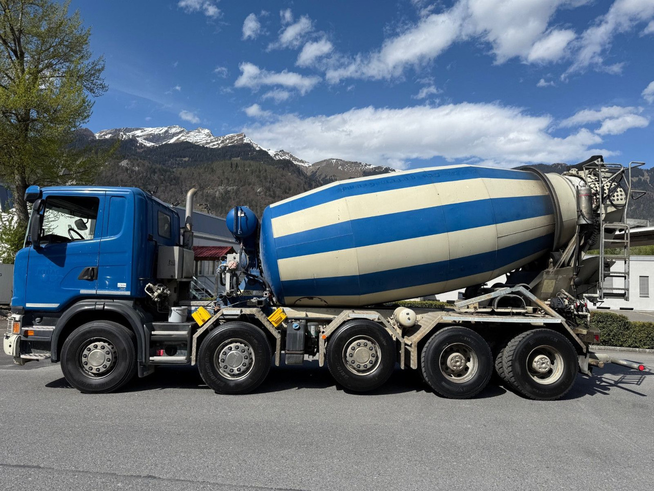 Scania G450 10x4, E6, Wechsel Mischer+Kipper, Retarder - شاحنة خلاطة خرسانة: صورة 3 Scania G450 10x4, E6, Wechsel Mischer+Kipper, Retarder - شاحنة خلاطة خرسانة: صورة 3
