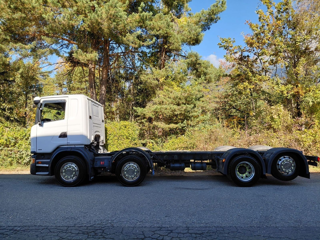 Scania G490 8x2, ADR, Retarder, Opticruise, Fahrgestell - شاحنة هيكل كابينة: صورة 5 Scania G490 8x2, ADR, Retarder, Opticruise, Fahrgestell - شاحنة هيكل كابينة: صورة 5
