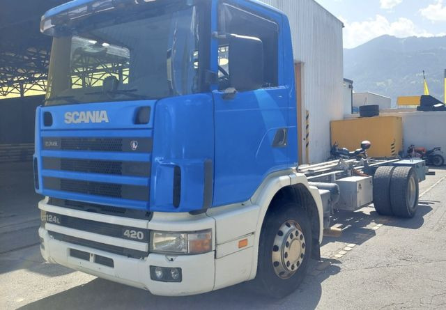 Scania R124LB 420 4x2, Euro 3 - شاحنة هيكل كابينة: صورة 3 Scania R124LB 420 4x2, Euro 3 - شاحنة هيكل كابينة: صورة 3