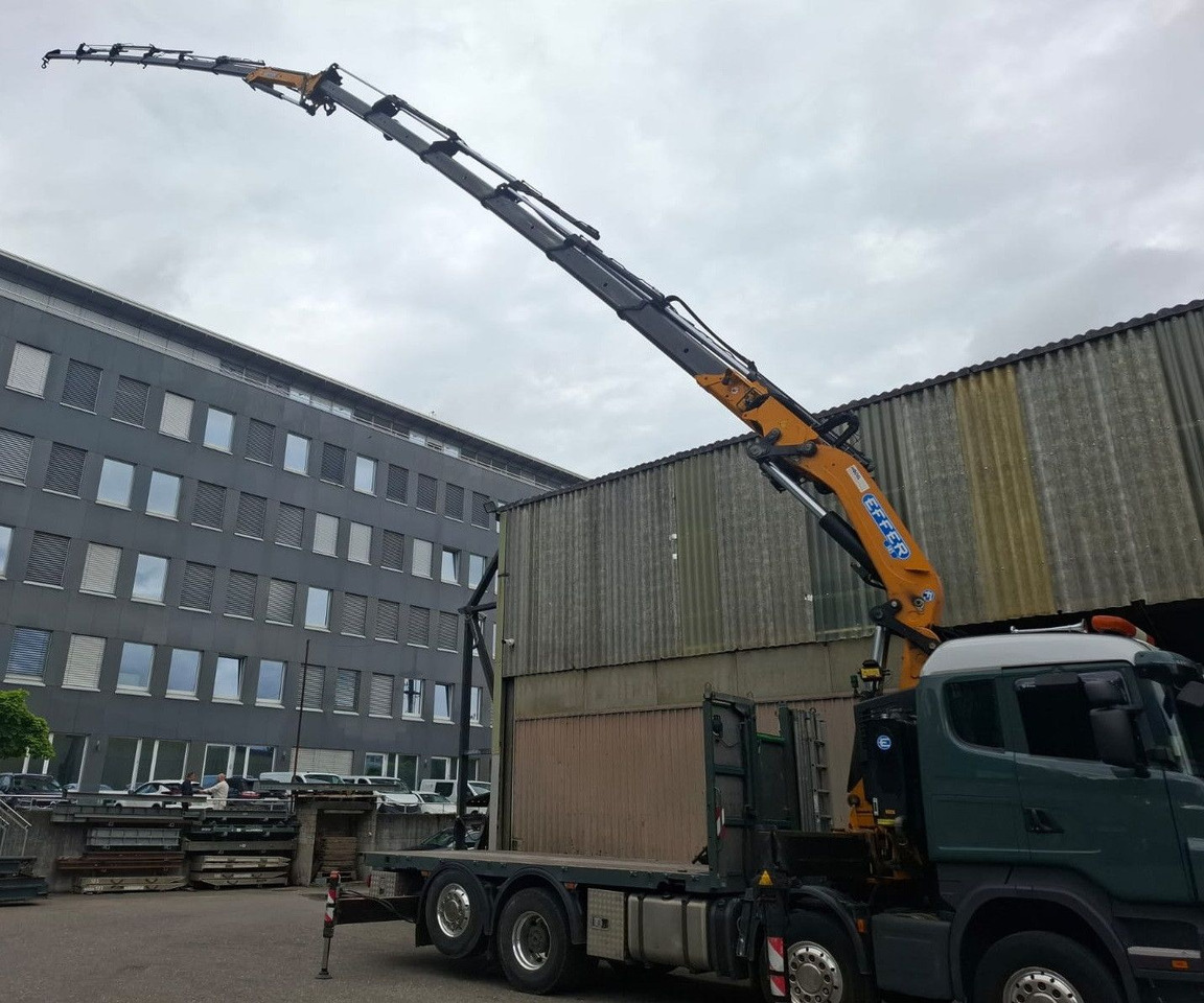 Scania R500 V8 8x2, E5, Effer 585 + Flyjib - شاحنة كرين: صورة 4 Scania R500 V8 8x2, E5, Effer 585 + Flyjib - شاحنة كرين: صورة 4