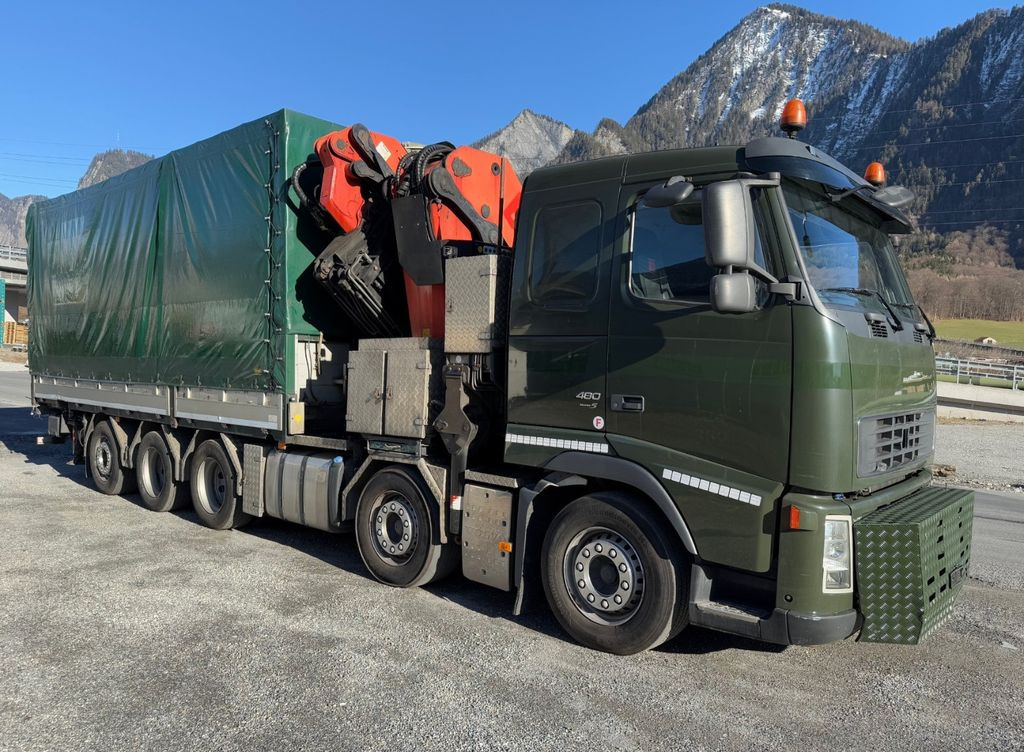 Volvo FH-480 10x4R, E5, Palfinger PK 100002, FlyJib - شاحنة كرين, شاحنة ستارة: صورة 1 Volvo FH-480 10x4R, E5, Palfinger PK 100002, FlyJib - شاحنة كرين, شاحنة ستارة: صورة 1
