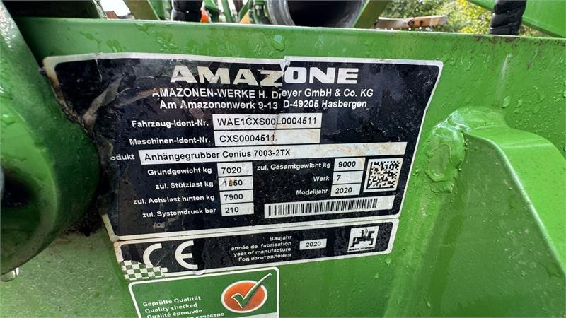 Amazone Cenius 7003 - 2TX Cenius 7003 m. så fordeler  - زحافة: صورة 4 Amazone Cenius 7003 - 2TX Cenius 7003 m. så fordeler  - زحافة: صورة 4